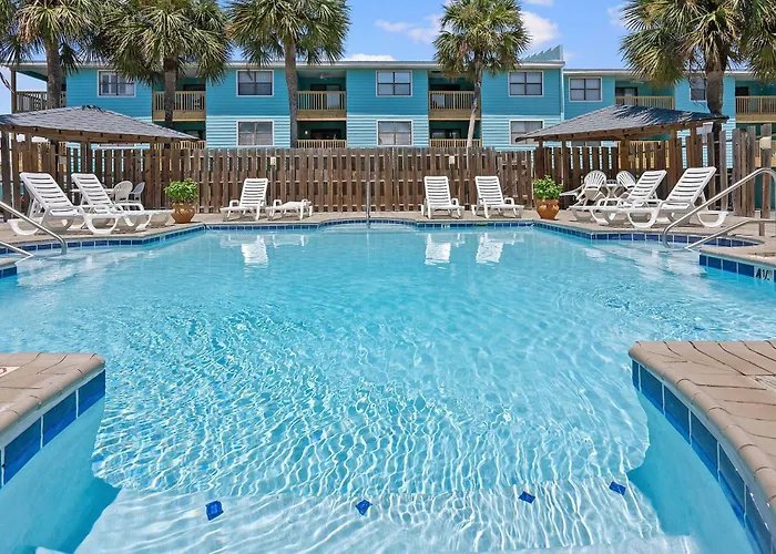 Poolside With Access Holiday home Gulf Shores